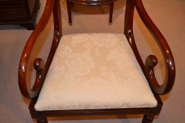 02972E - 2-English-Regency-Dining-Table-&-10-Regency-Swag-Chairs-19
